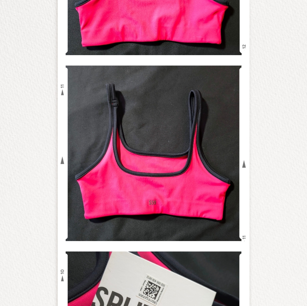 Splits59 Pink Sports Bra